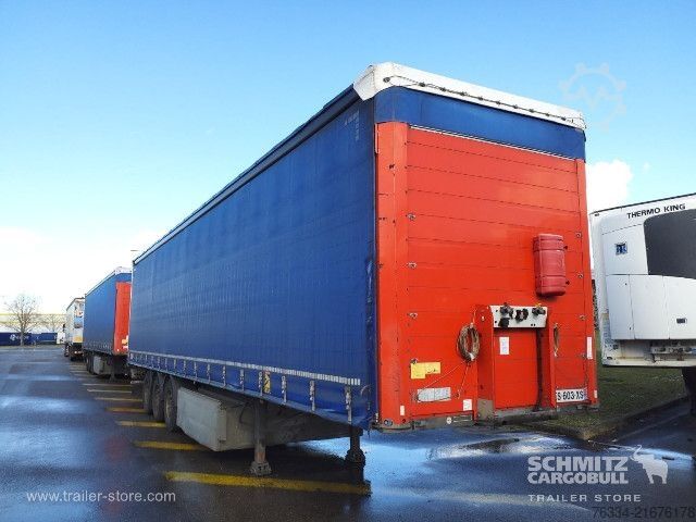 Auflieger mit Pritsche & Plane Schmitz Cargobull Semitrailer Curtainsider Standard