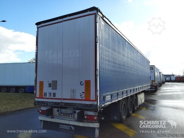 Auflieger mit Pritsche & Plane Schmitz Cargobull Semitrailer Curtainsider Standard
