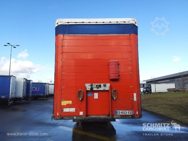 Auflieger mit Pritsche & Plane Schmitz Cargobull Semitrailer Curtainsider Standard