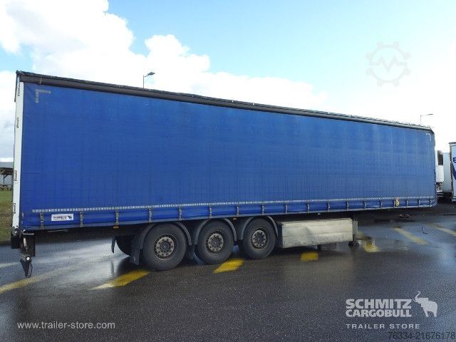 Auflieger mit Pritsche & Plane Schmitz Cargobull Semitrailer Curtainsider Standard