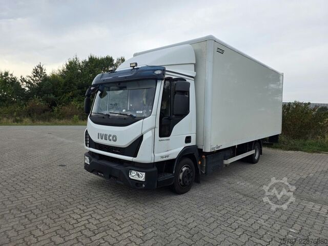 Transporter mit Koffer IVECO 75-210 Koffer + LBW, Klima, Kamera