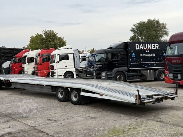 Autotransporter Anhänger Techau 9m Luftfederung Strom Durchladefunktion