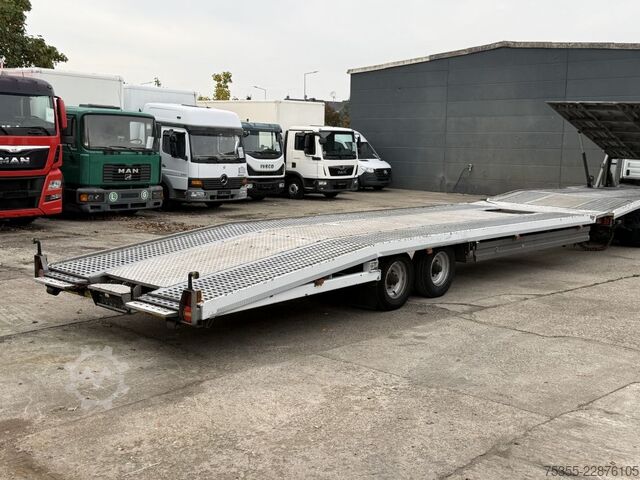 Autotransporter Anhänger Techau 9m Luftfederung Strom Durchladefunktion