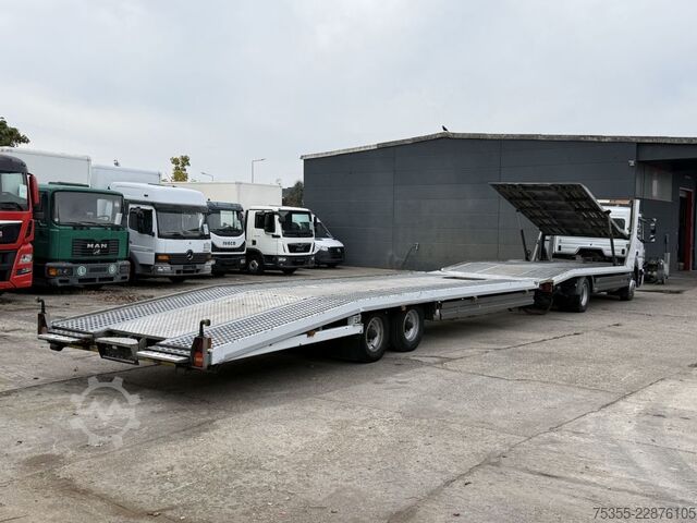 Autotransporter Anhänger Techau 9m Luftfederung Strom Durchladefunktion