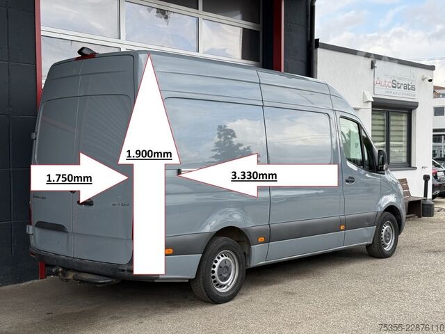 Kastenwagen hoch MERCEDES-BENZ Sprinter 314 CDI L3H2 MBUX Kamera Parktronic AHK