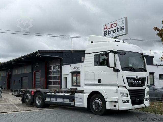 Swap body truck MAN TGX 26.460 6x2 Retarder Luft/Lift ACC Klima LBW