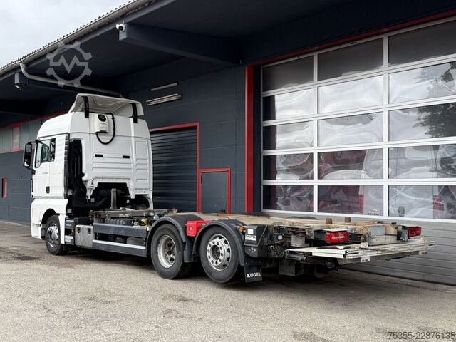 Swap body truck MAN TGX 26.460 6x2 Retarder Luft/Lift ACC Klima LBW