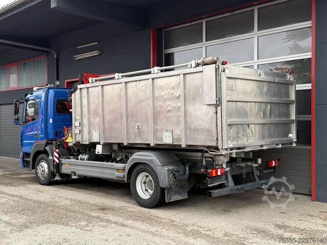Kipper LKW MERCEDES-BENZ Atego 1524 Kadaver FASSI Kran Kipphydr. Klima