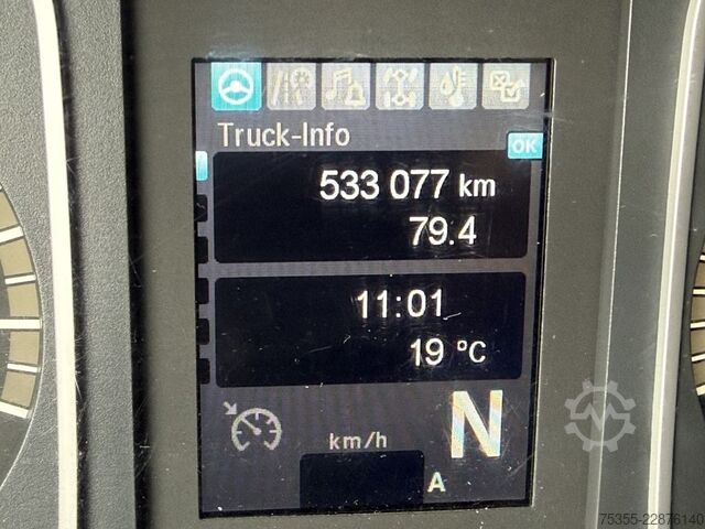 Kipper LKW MERCEDES-BENZ Atego 1524 Kadaver FASSI Kran Kipphydr. Klima
