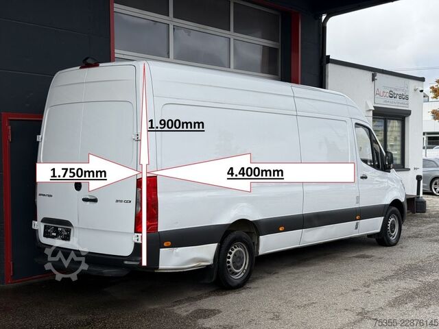 High top van MERCEDES-BENZ Sprinter 315 CDI MBUX Klima Kamera Sitzheizung
