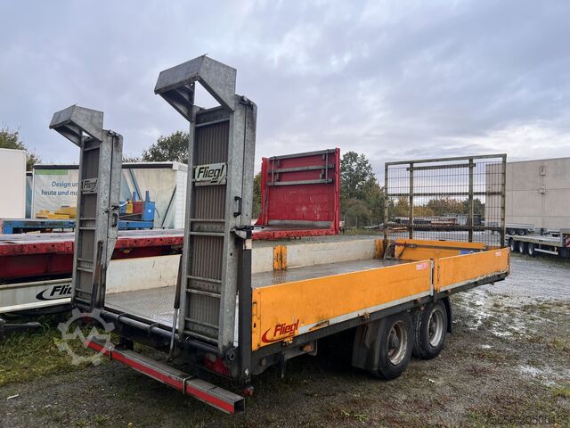 Low loader trailer tt Tandemtieflader