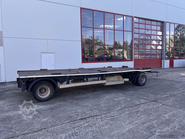 Tieflader Anhänger Dinkel DAC 18000  2 Achs Kombi- Anhänger für Abroll- oder Absetzmulden oder Tieflader