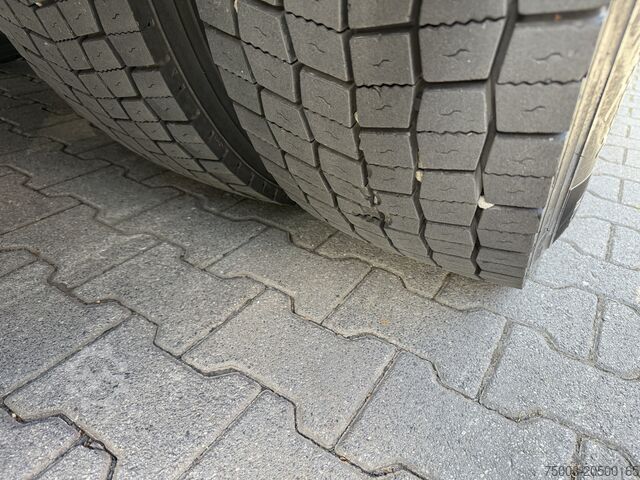 Flatbed truck MAN TGS 28.440 6X4H-4 Atlas 290 bis 24 Meter