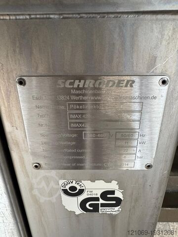 Meat processing machine SCHRODER IMAX MEAT INJECTOR 420eco