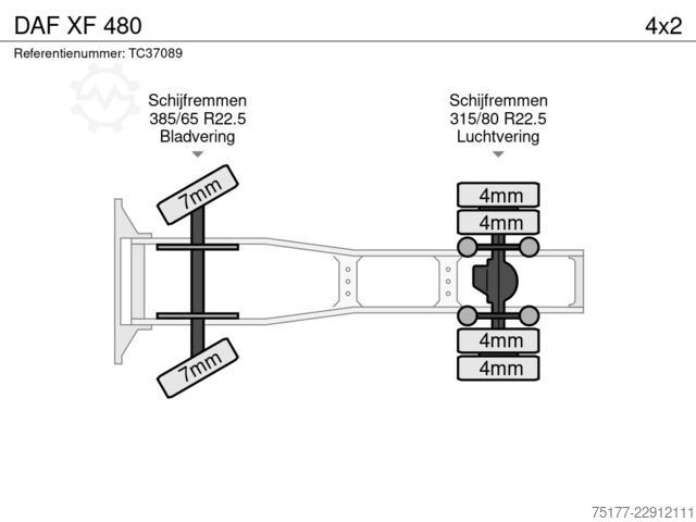 Standard-SZM DAF XF 480