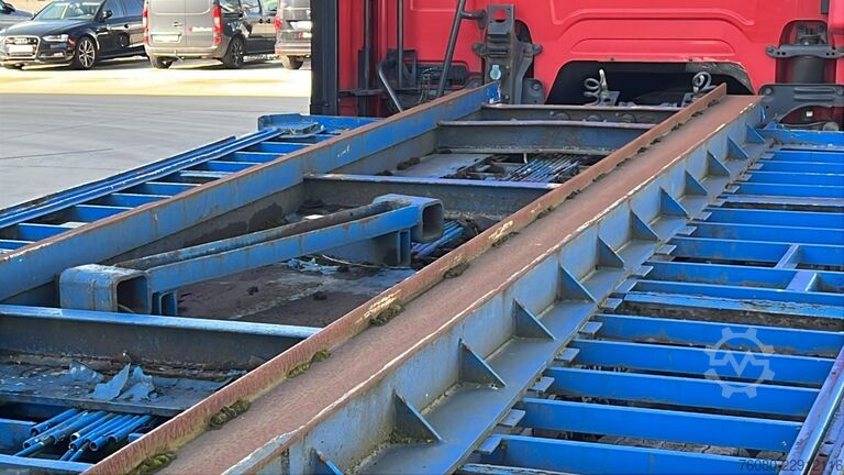 Container transport Van Hool 3B0062 (BELGIAN TRAILER / PUIN CONTAINER TRANSP...
