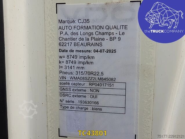 Hazardous substances MAN TGS 18.430
