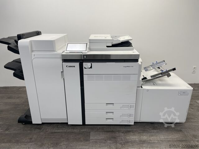 Digitaldruckmaschine Canon imagePRESS V700 incl. Finisher, Duplex and Paperdeck