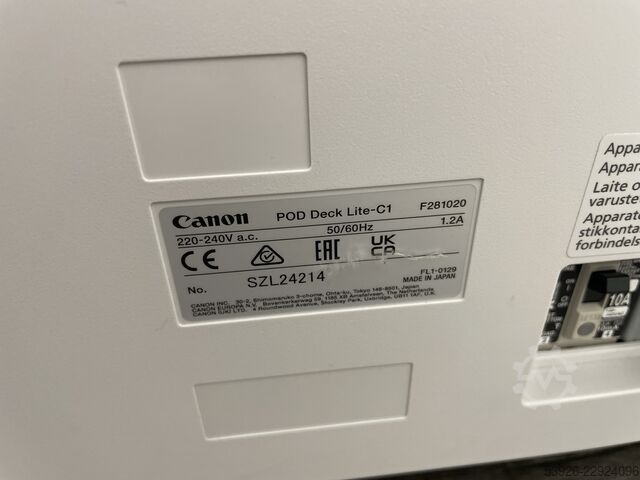 Digitaldruckmaschine Canon imagePRESS V700 incl. Finisher, Duplex and Paperdeck