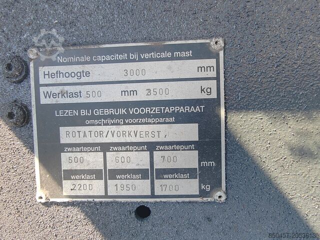 Rough Terrain Forklifts Manitou MSI 35