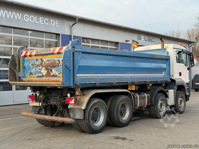 Tipper truck MAN TGS 35.440 DSK 8x4 Meiller Kipper Bordmatik