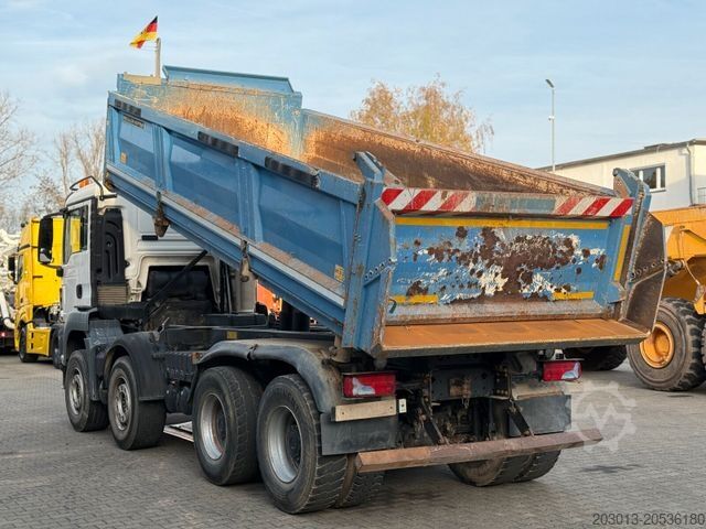 Tipper truck MAN TGS 35.440 DSK 8x4 Meiller Kipper Bordmatik