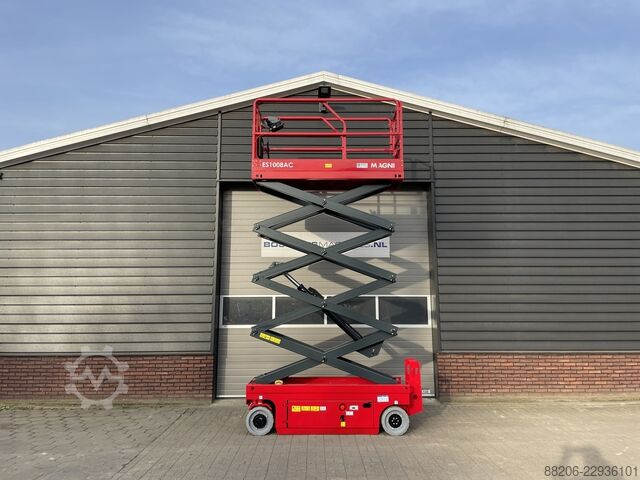Magni ES1008AC scissor lift NEW 10 M MAGNI ES1008AC schaarhoogwerker NIEUW 10 M