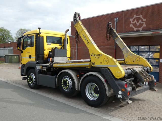 Tipper truck MAN 26.360 6x2 Gergen Absetzkipper Fernbedienung