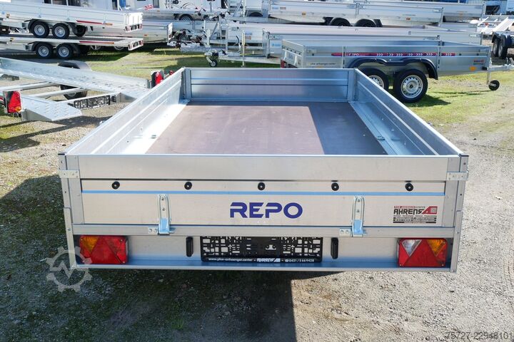 Trailer Repo PEDX300 750kg 304x159x30cm Kastenanhänge