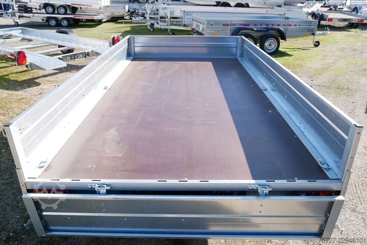 Trailer Repo PEDX300 750kg 304x159x30cm Kastenanhänge