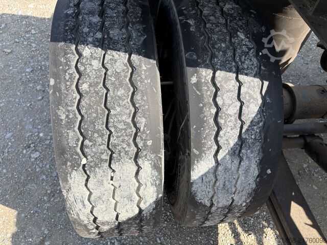 Swap chassis trailer x 15xLafette Zwilling Verzinkt lange Bälge