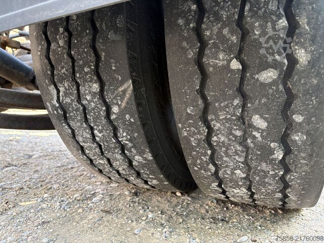 Swap chassis trailer x 15xLafette Zwilling Verzinkt lange Bälge