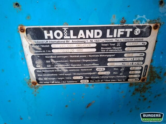 Scissor lift Hollandlift HL220D25