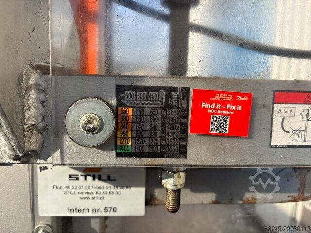 VS-23139 Elektrischer Triplex-Stapler Still STILL EXV SF 14i