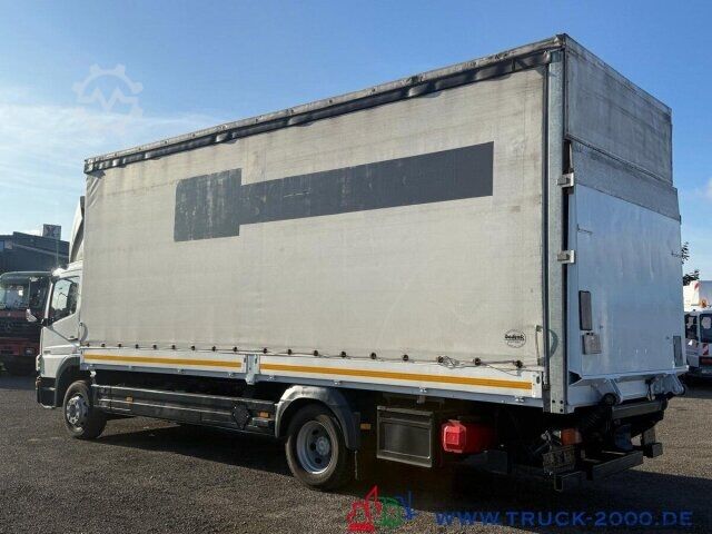 LKW mit Pritsche & Plane Mercedes-Benz Atego 1224 Schiebeplane L+R Edscha MBB LBW 1,5T