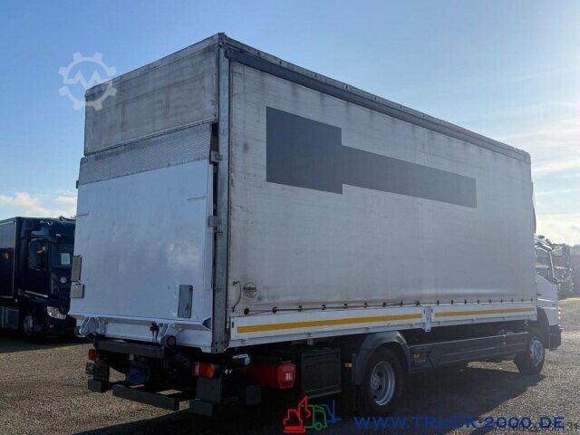 LKW mit Pritsche & Plane Mercedes-Benz Atego 1224 Schiebeplane L+R Edscha MBB LBW 1,5T