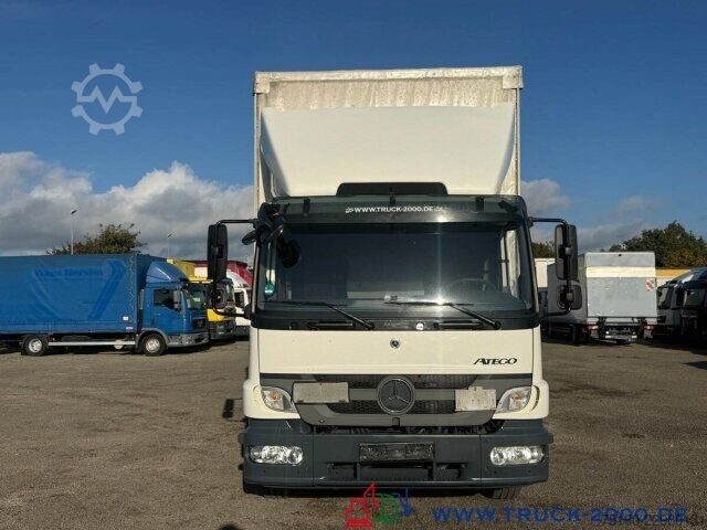 LKW mit Pritsche & Plane Mercedes-Benz Atego 1224 Schiebeplane L+R Edscha MBB LBW 1,5T