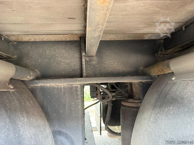 Semi-Tieflader Meert Semi Curtainside / SAF / Double Tires