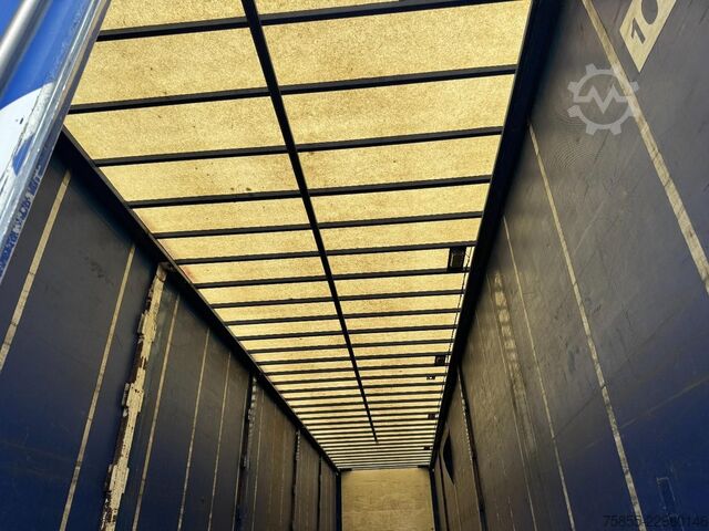 Semi-Tieflader Meert Semi Curtainside / SAF / Double Tires