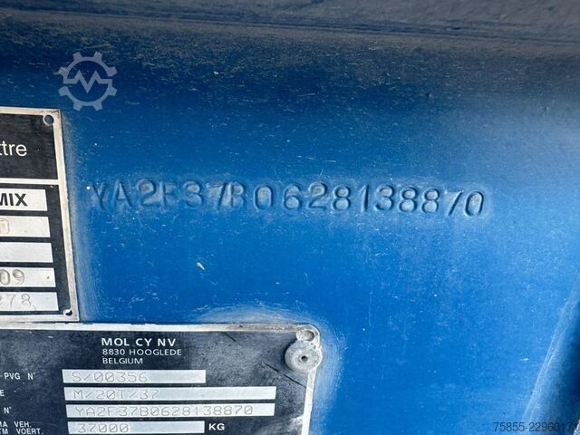 Mixer MOL Automix 12m3 Mixer-Mischer / DEUTZ motor