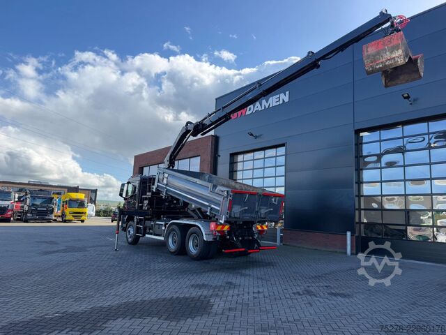 3-Seiten-Kipper MAN TGS 33.470 6x4 3 zijdige Kipper/ Hiab 188 B-3 E...