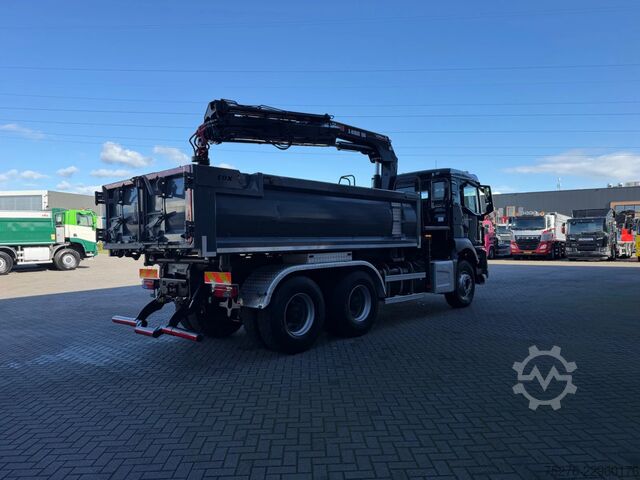 3-Seiten-Kipper MAN TGS 33.470 6x4 3 zijdige Kipper/ Hiab 188 B-3 E...