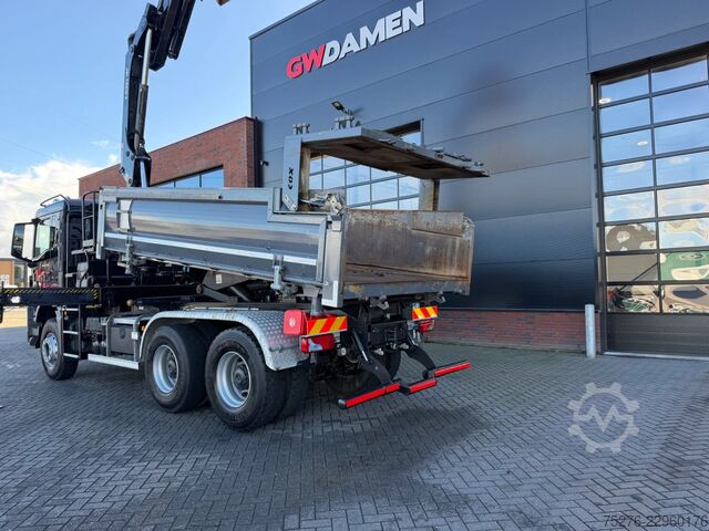 3-sided tipper MAN TGS 33.470 6x4 3 zijdige Kipper/ Hiab 188 B-3 E...