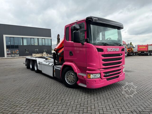 Hook arm system Scania G410 8x4 Haaksysteem / kraan Euro 6 Retarder