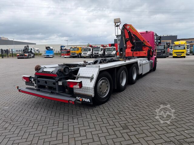 Hook arm system Scania G410 8x4 Haaksysteem / kraan Euro 6 Retarder