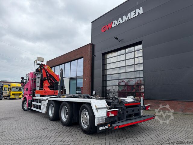 Hook arm system Scania G410 8x4 Haaksysteem / kraan Euro 6 Retarder