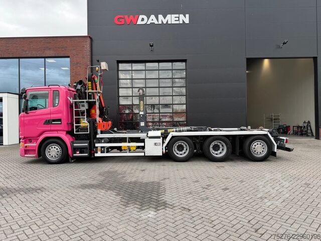 Hook arm system Scania G410 8x4 Haaksysteem / kraan Euro 6 Retarder