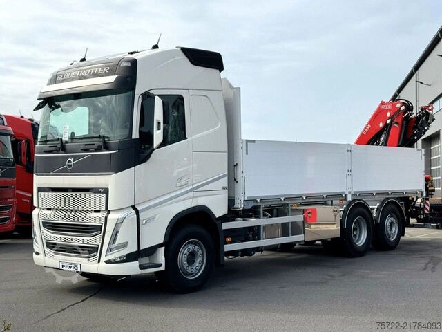 Loading platform Volvo FH 460 6x2 Baustoff-Pritsche Palfinger/Fassi m...