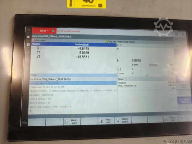 Spinning machine MJC M21-04 SPT-26.150 | 20 MJC M21-04 SPT-26.150