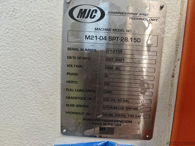 Spinning machine MJC M21-04 SPT-26.150 | 20 MJC M21-04 SPT-26.150
